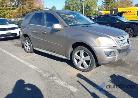 2010 Mercedes-Benz Ml 350 4Matic from USA, damaged, VIN 4JGBB8GB9AA542195